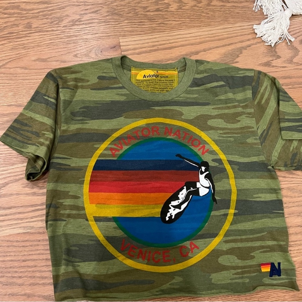 LIKE NEW CAMP AVIATOR NATION TEE
